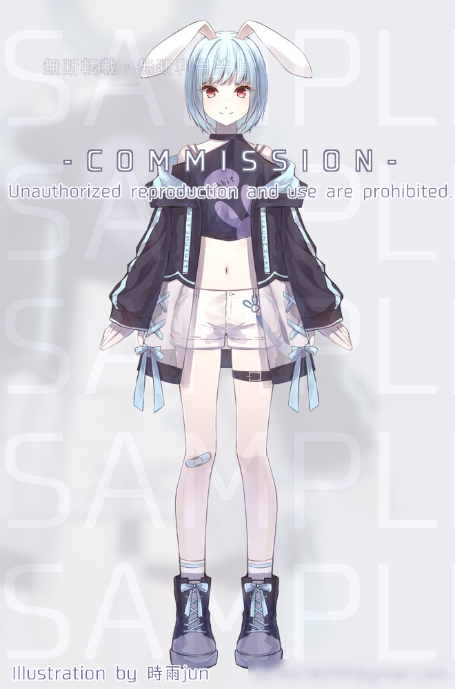 透明感ある繊細なVtuber用モデル制作します 最初から、商用利用ができます！ イメージ2