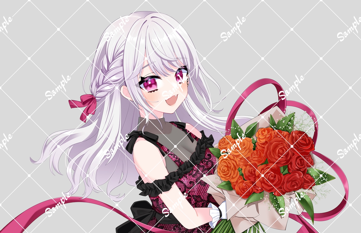 商用利用費込み♡美少女イラスト制作いたします サムネイル、グッズ、表紙、キービジュアル、IRIAM等に！ イメージ7
