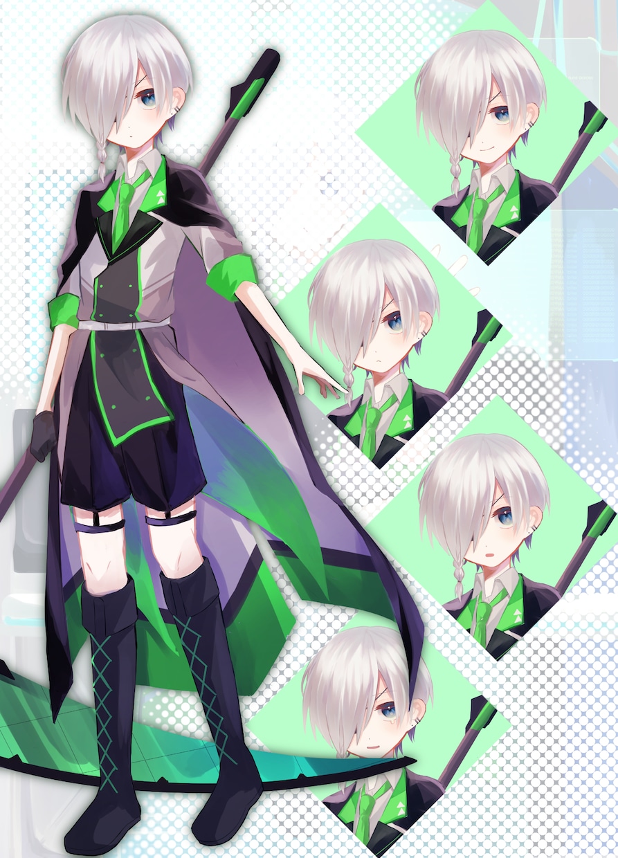 TRPGやVtuber様の立ち絵作成致します 魅力的な表情、立ち絵であなたらしいキャラクターを‼ イメージ3