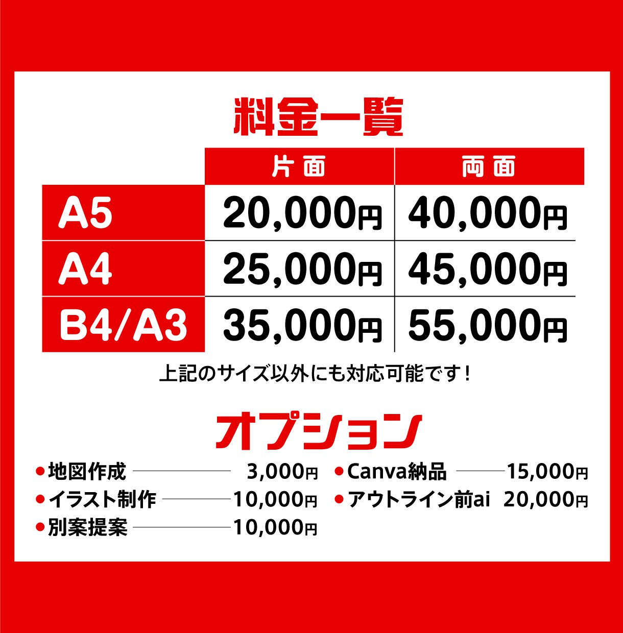 お急ぎ案件歓迎！特急でチラシを制作します -24時間以内に初校をご提出します- イメージ6