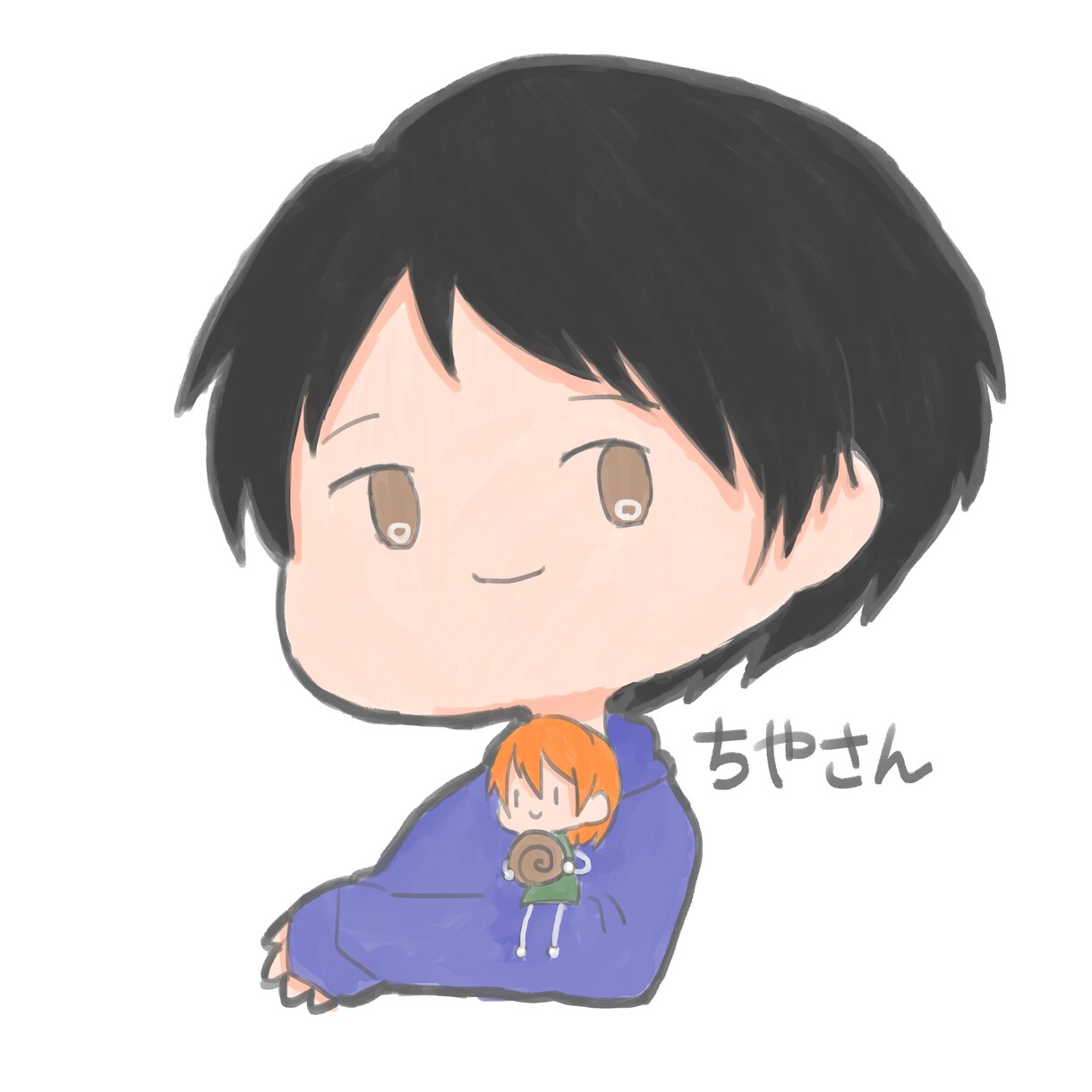 イラスト・アイコン描きます 3頭身の可愛く収まった正方形のイラスト描きます！ イメージ4