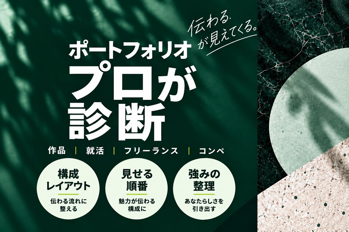 作家向けポートフォリオ構成テンプレを提供します 何を・どの順番で載せるか迷わない構成ガイド付き イメージ2