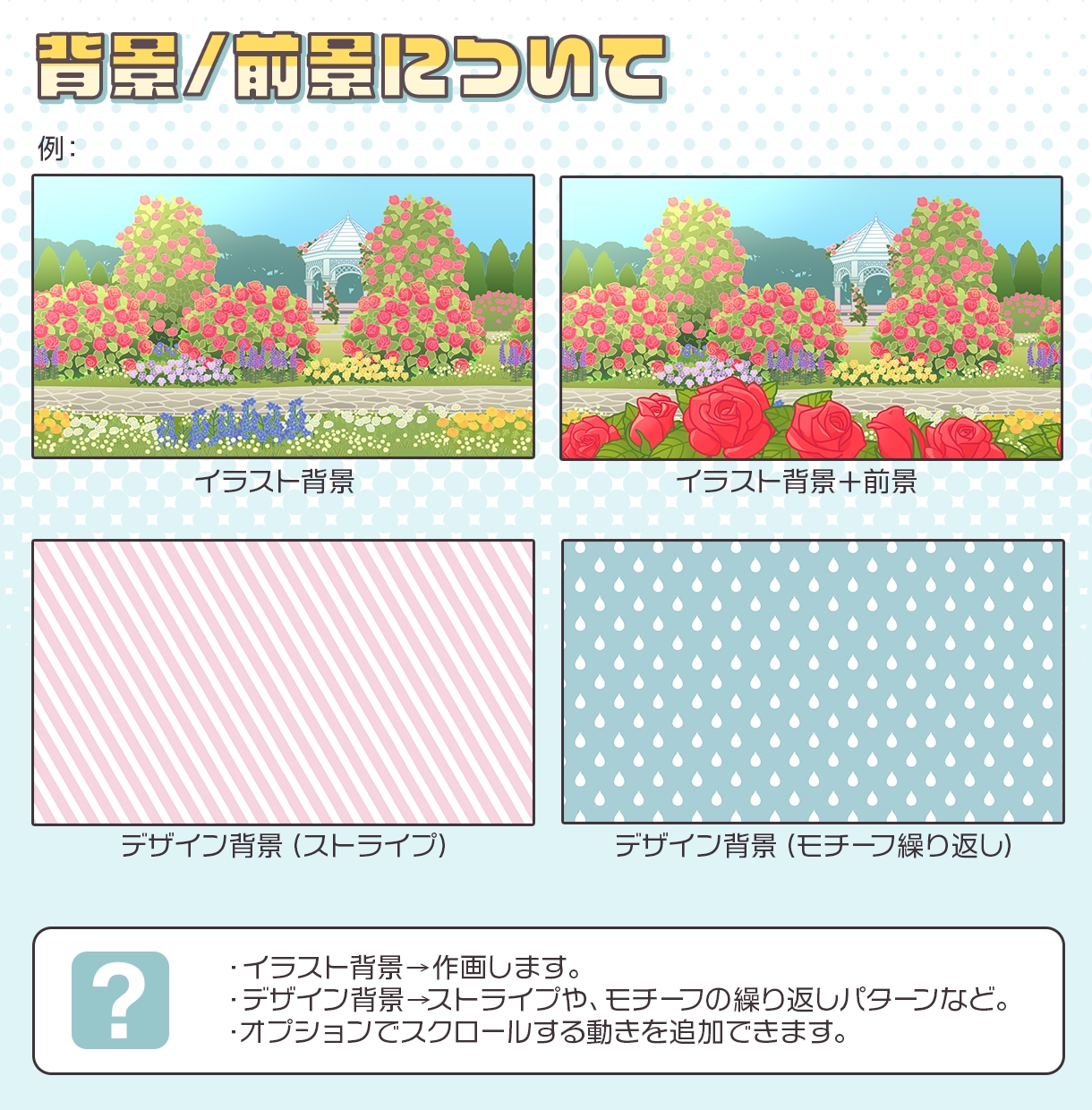 ミニキャラが動くループアニメを制作します Vtuber様向け、待機画面/EDなどに イメージ3