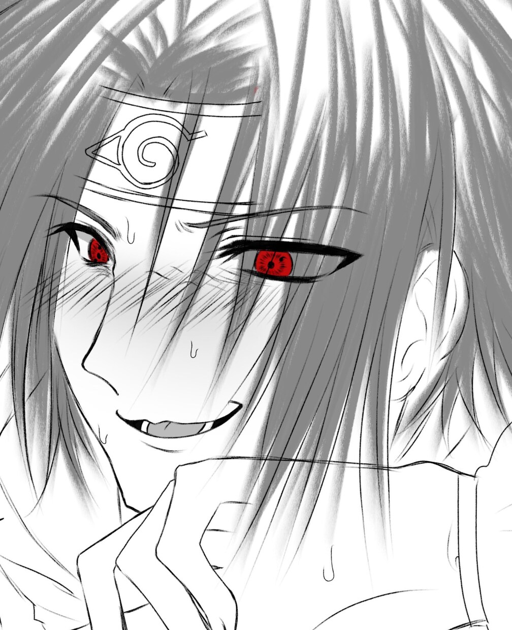 白黒の絵を描きます 白黒の落描きを平成風の萌え絵やかっこいい絵柄で描きます♩ イメージ6