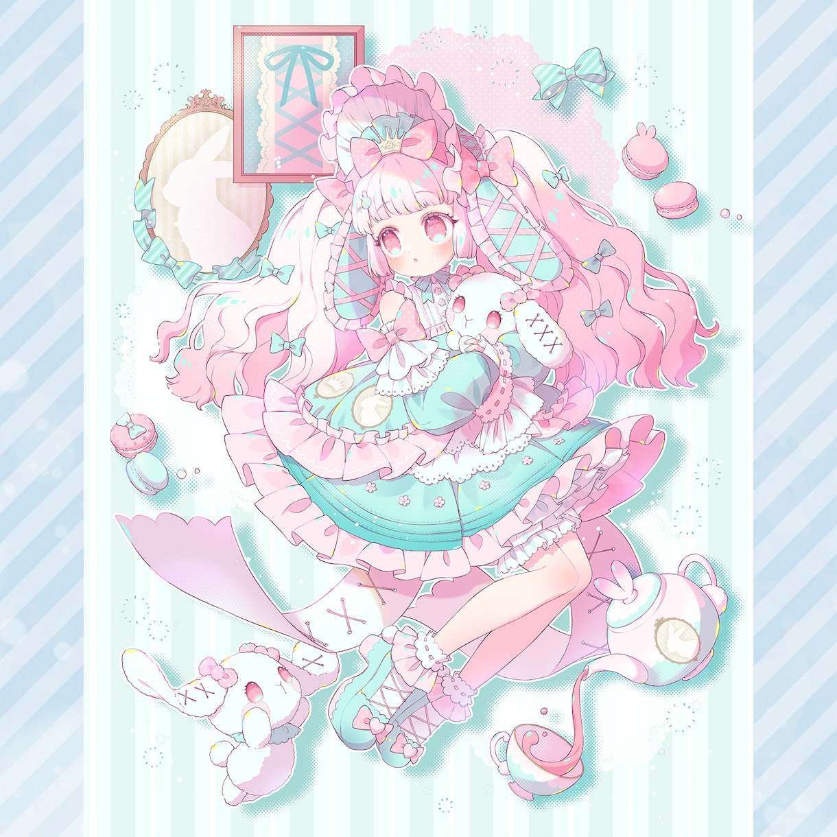 可愛いを叶えるイラスト制作します 他と差がつくポップで可愛いイラスト♪ イメージ2