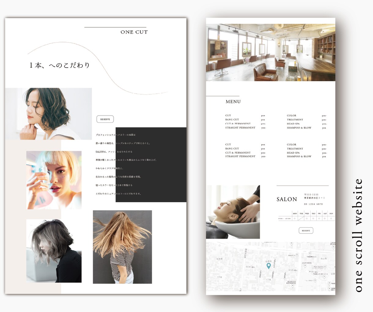 オシャレなウェブサイトを制作します 丸投げもok集客に強いウェブサイト【スマホ対応・SNS連携】 イメージ3