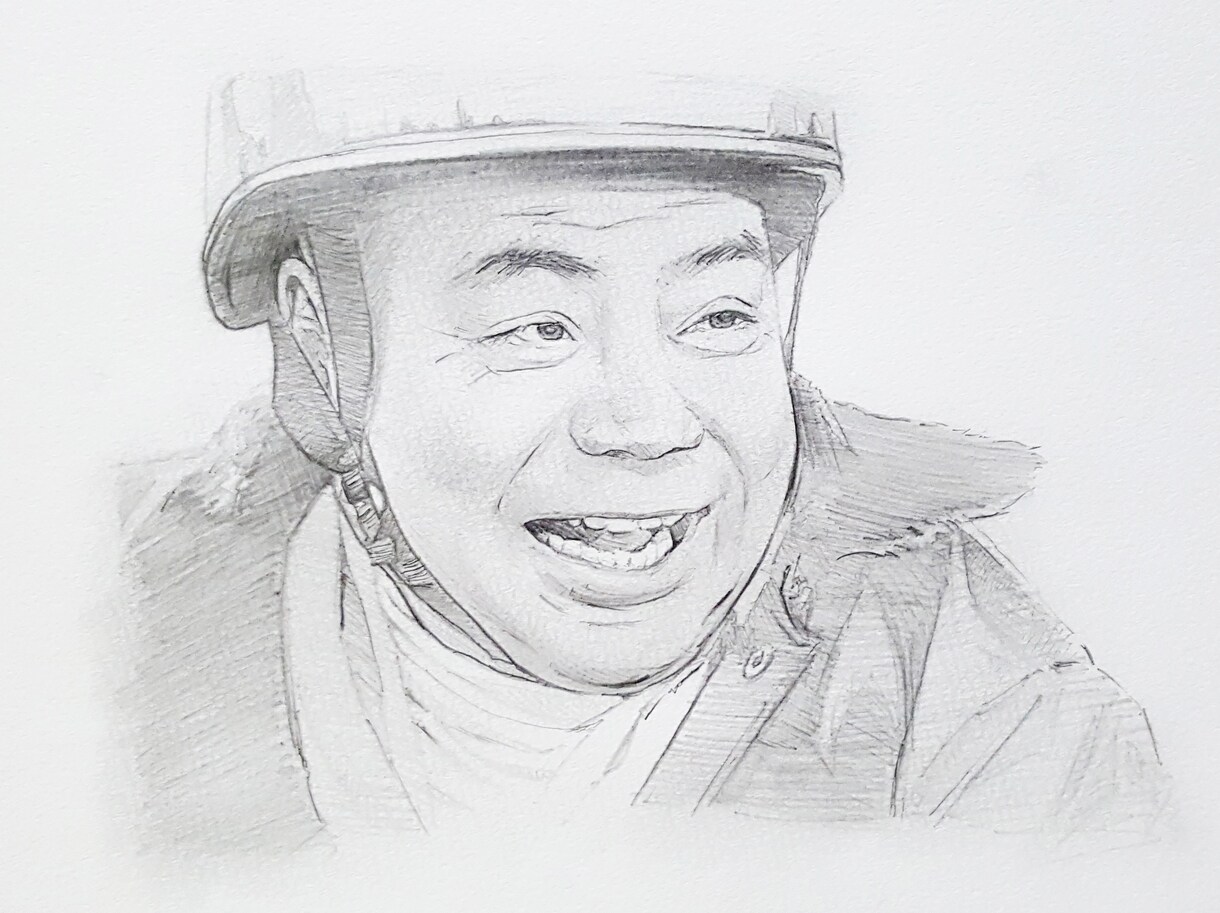 強く印象に残る！似顔絵を作成します 写真とは違うけれど、不思議と引き込まれる作品をご提供します☆ イメージ7