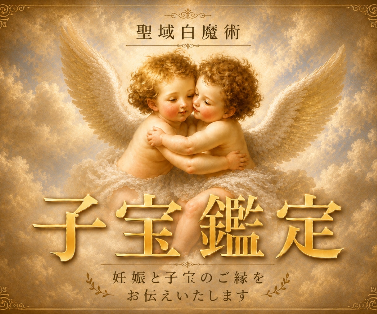 子宝鑑定◆子宝に恵まれる時期を視ます 焦りや不安の原因を解明し授かる未来へ向かう選択肢を示します イメージ1