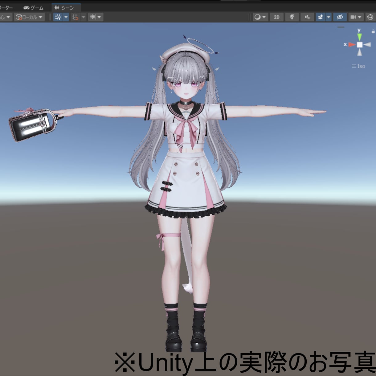 改変済みのVRChatアバターのプレハブ販売します 掲載画像の一点物改変をPrefab形式で納品 イメージ3