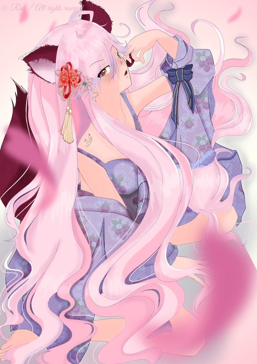可愛い・綺麗・ちょっと幻想的なイラスト描きます あなたの「好き」を、一枚のイラストに。（初回割引有！） イメージ1
