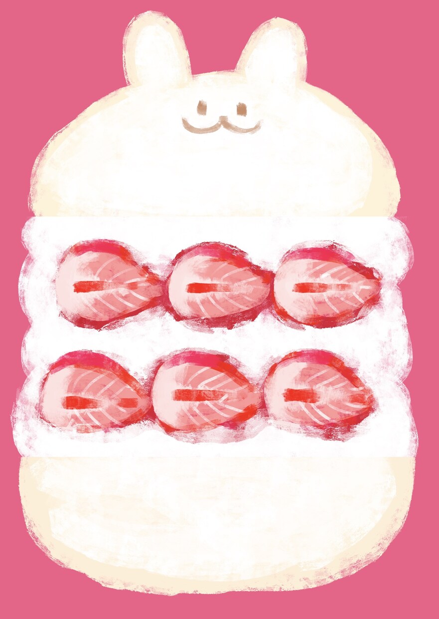 サンドイッチ風！可愛い動物のイラスト描きます アイコン用やオリジナルグッズ作成などにオススメです イメージ4