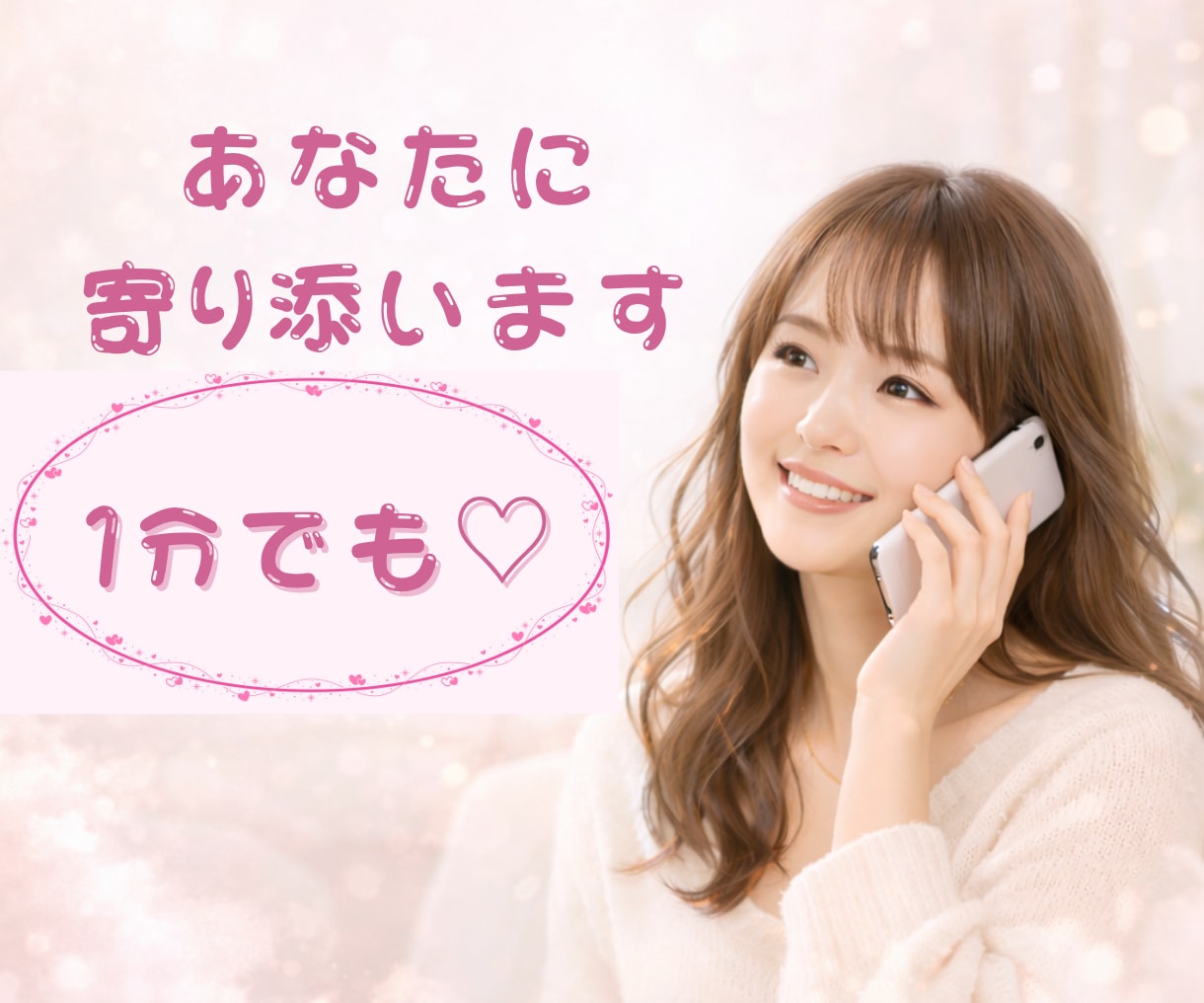 今話したい！ふんわり関西弁で寄り添います 恋愛、仕事、人間関係、愚痴、吐き出してストレス発散しましょう イメージ1
