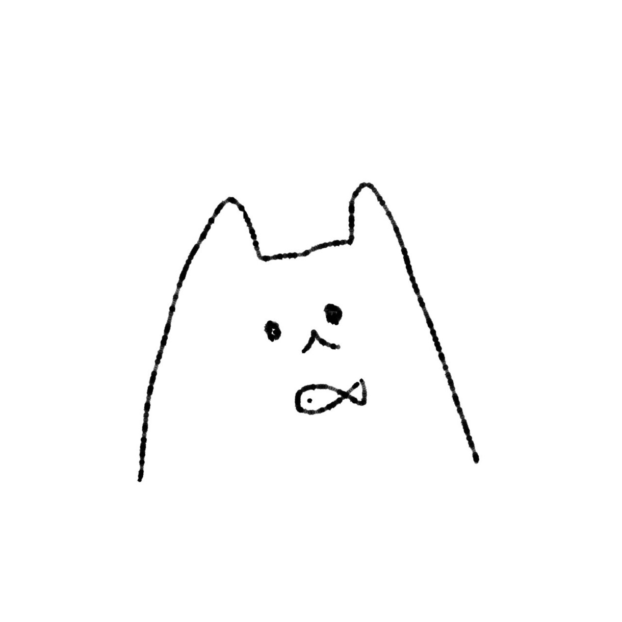 脱力感のある可愛いイラストを描きます SNSのアイコンや投稿に使える脱力感のある絵を描きます イメージ4
