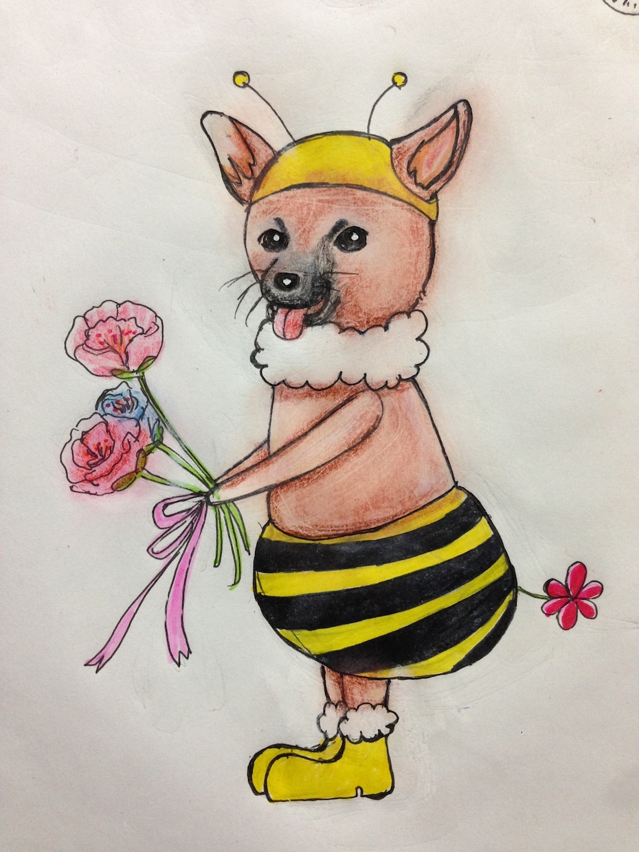 ペットの可愛い変身イラスト・似顔絵を描きます ワンちゃんや猫ちゃんをフルーツや他の動物に大変身！SNS等に イメージ2