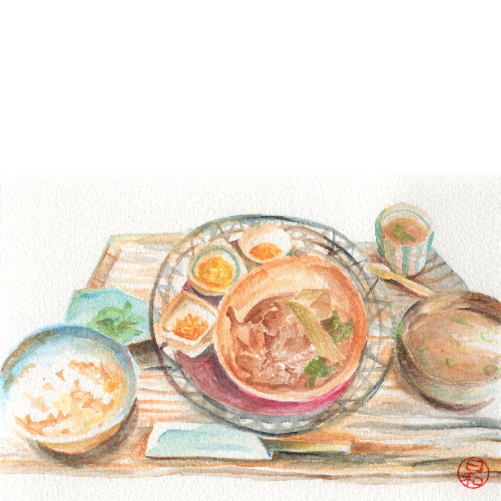 食べ物の水彩画（アナログ）描きます お店のメニューやレシピサイトにイメージ画を載せませんか？ イメージ2