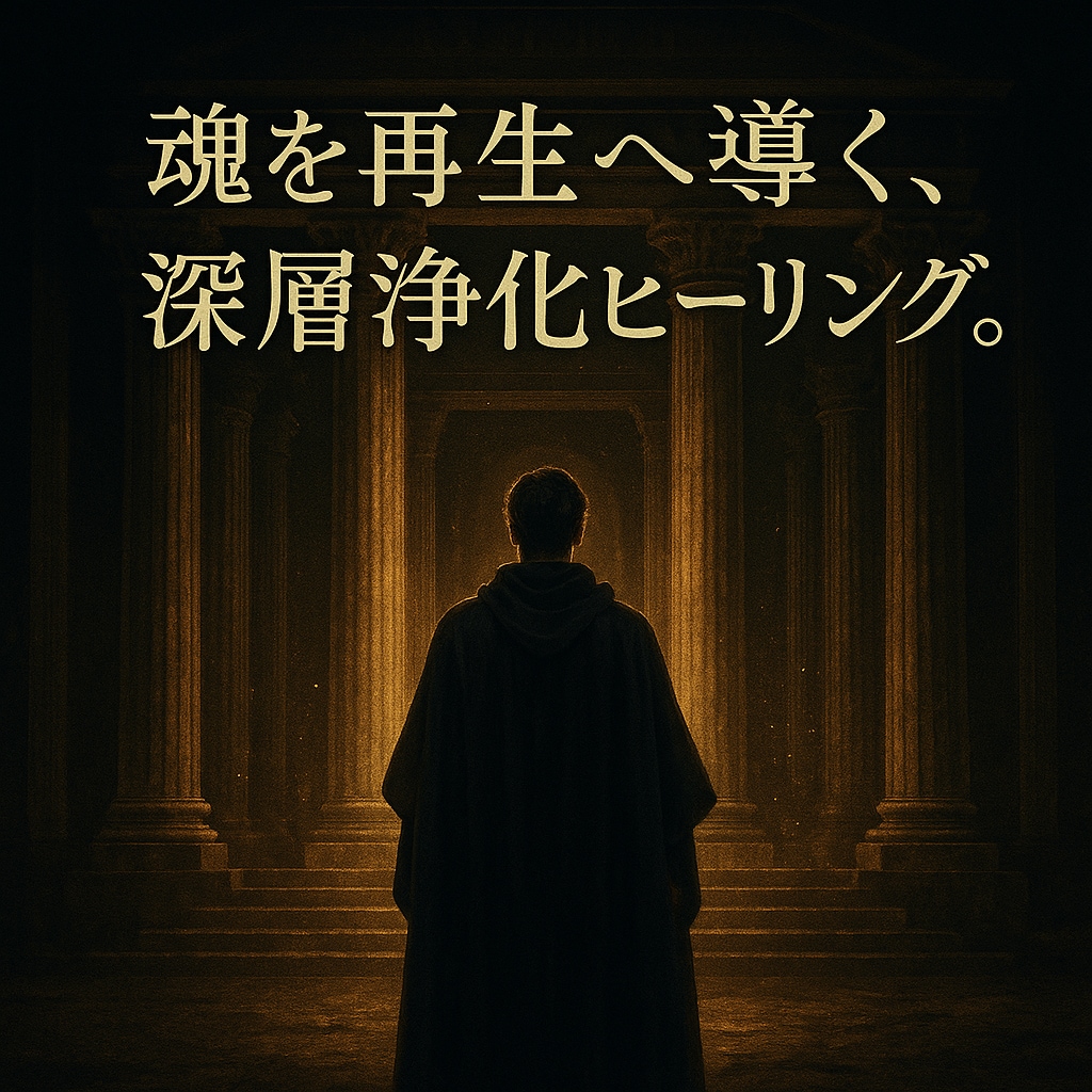 魂の穢れを祓い、本来の光を甦らせます 曇りを拭い、魂の中心に眠る真の輝きを呼び覚ます浄化ヒーリング イメージ2