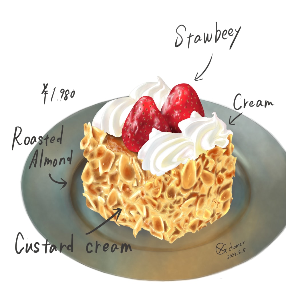 リアルで美味しそうな食べ物イラストお描きします 食べ物・飲み物・スイーツ／メニュPOPーやポスターへ イメージ6