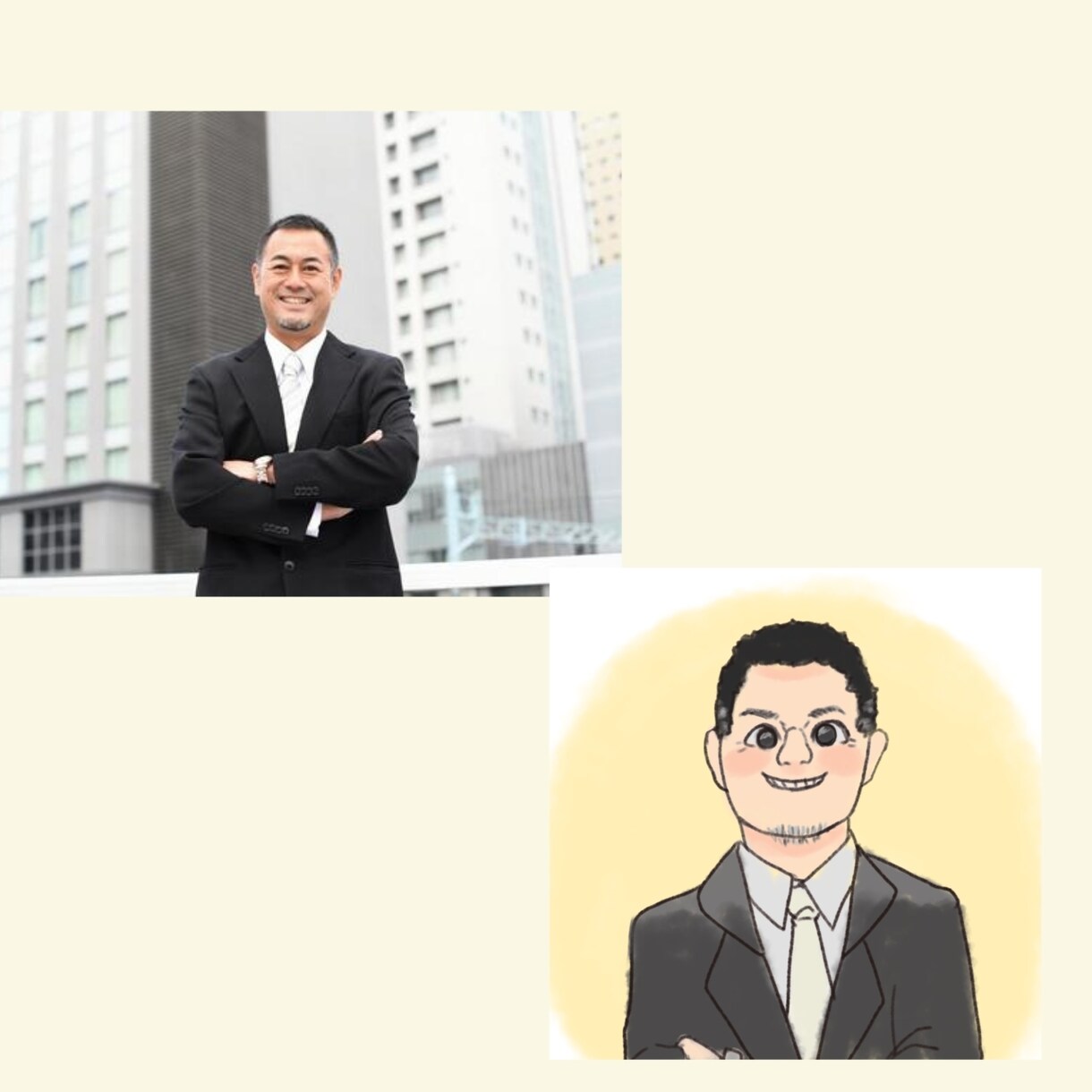 写真を元にイラストを制作します 基本料金内で透過PNGの顔パーツのみの画像もお付けします イメージ5