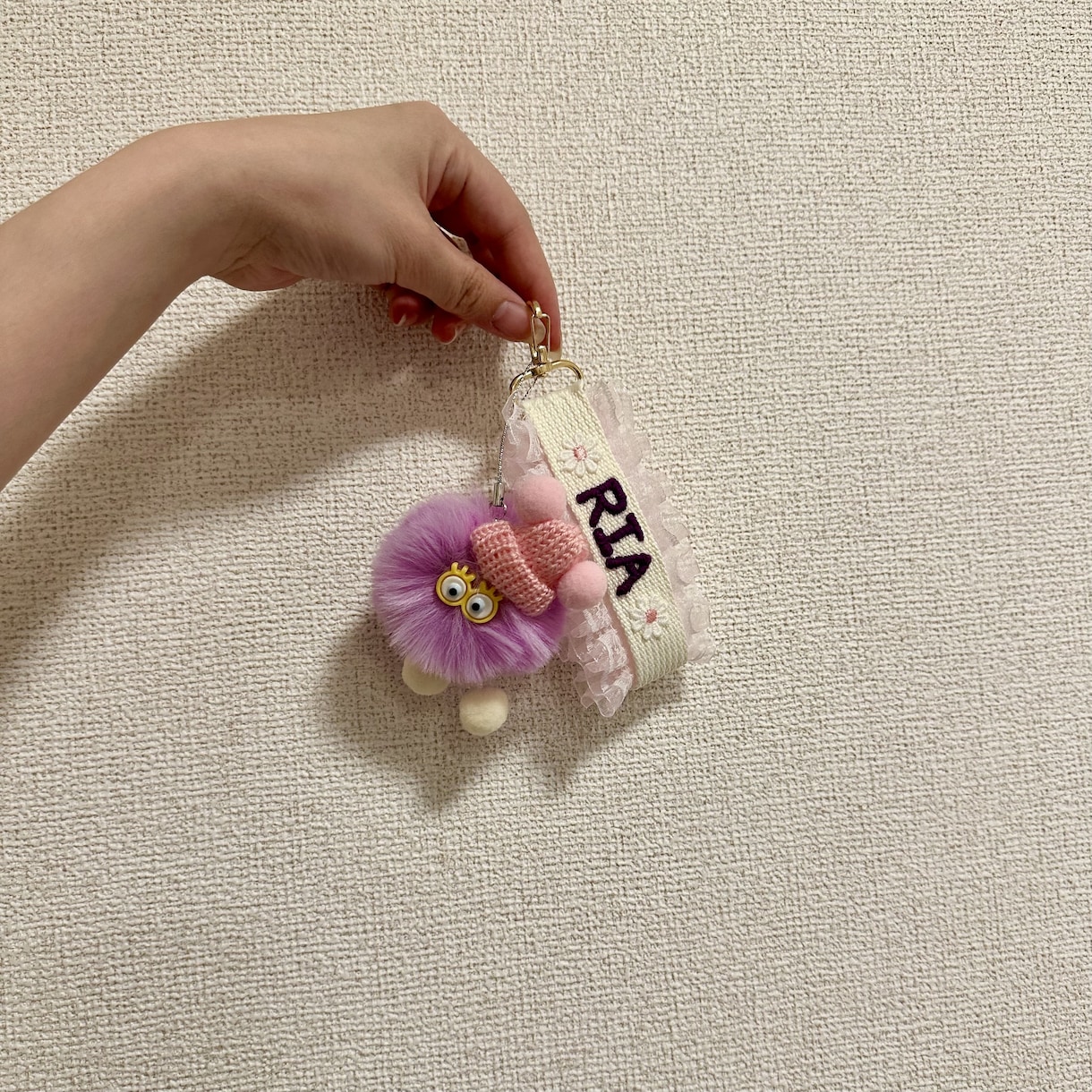 出産祝い・推し活にも◎ ネームキーホルダー作ります お子さんに、推し活に、プレゼントに、いかがですか‪ ·͜· イメージ2