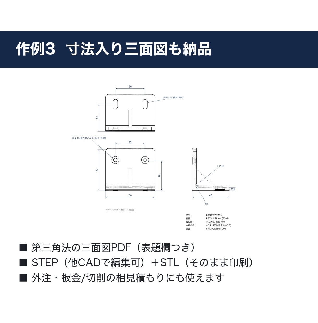 壊れた部品を3Dプリント用のSTLデータにします 写真と寸法から作り直し。合わなければすぐ調整 イメージ5
