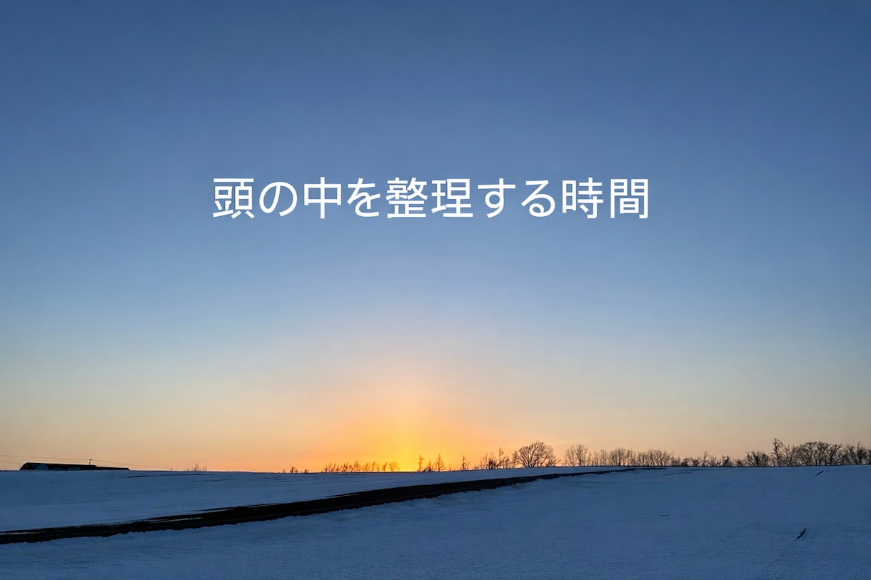 モヤモヤしている頭の中を30分で整理します 考えがまとまらない時、話しながら頭の中を整理します。 イメージ1