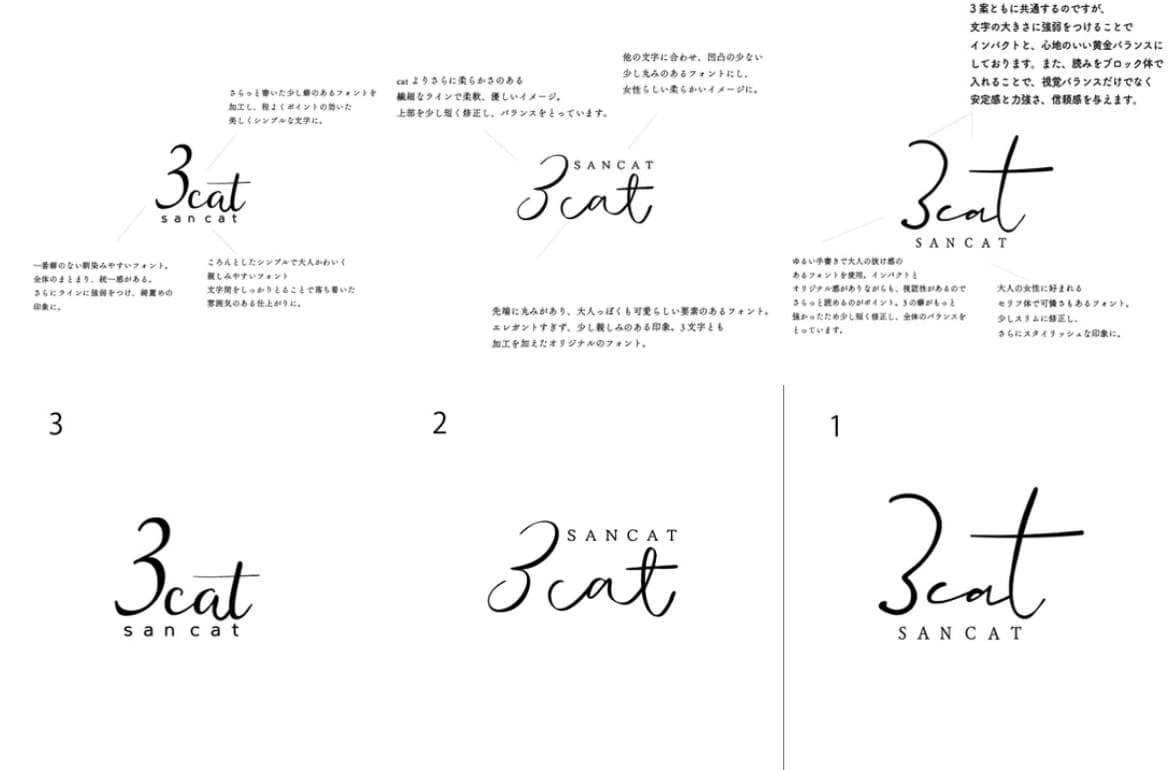 美容サロンの第一印象を整えるロゴを制作します コンセプトを丁寧に汲み取り、永く愛されるロゴをご提案します イメージ5