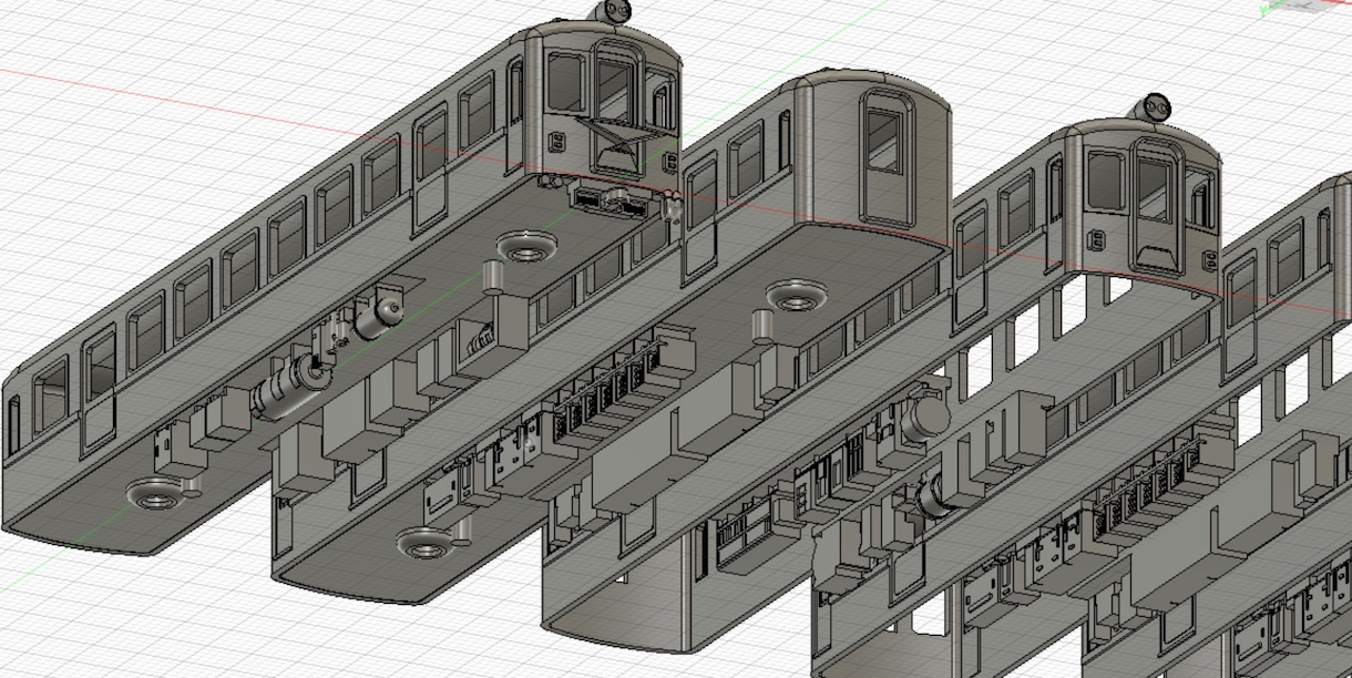 模型用の3Dデータ、2Dデータを作成します 鉄道模型、車など対応。ペーパーキットご希望も承ります。 イメージ6