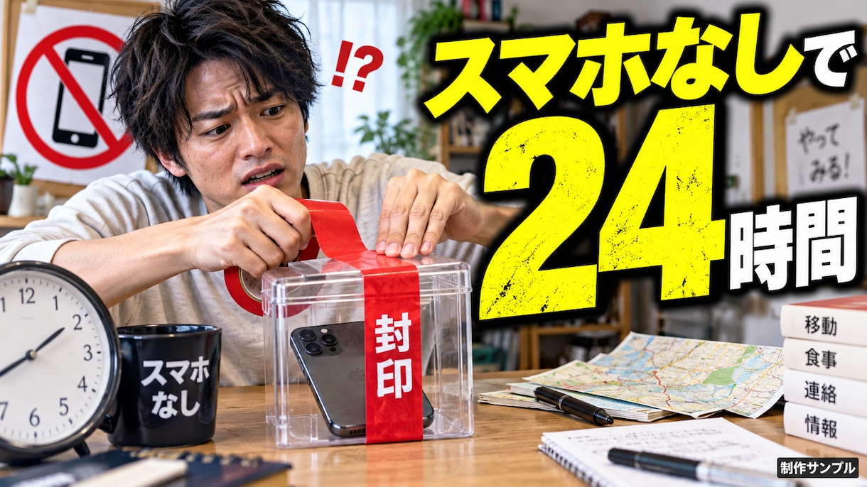 AI×プロでYouTubeサムネを作ります 1枚1,000円！文字・配色までプロが仕上げます イメージ2