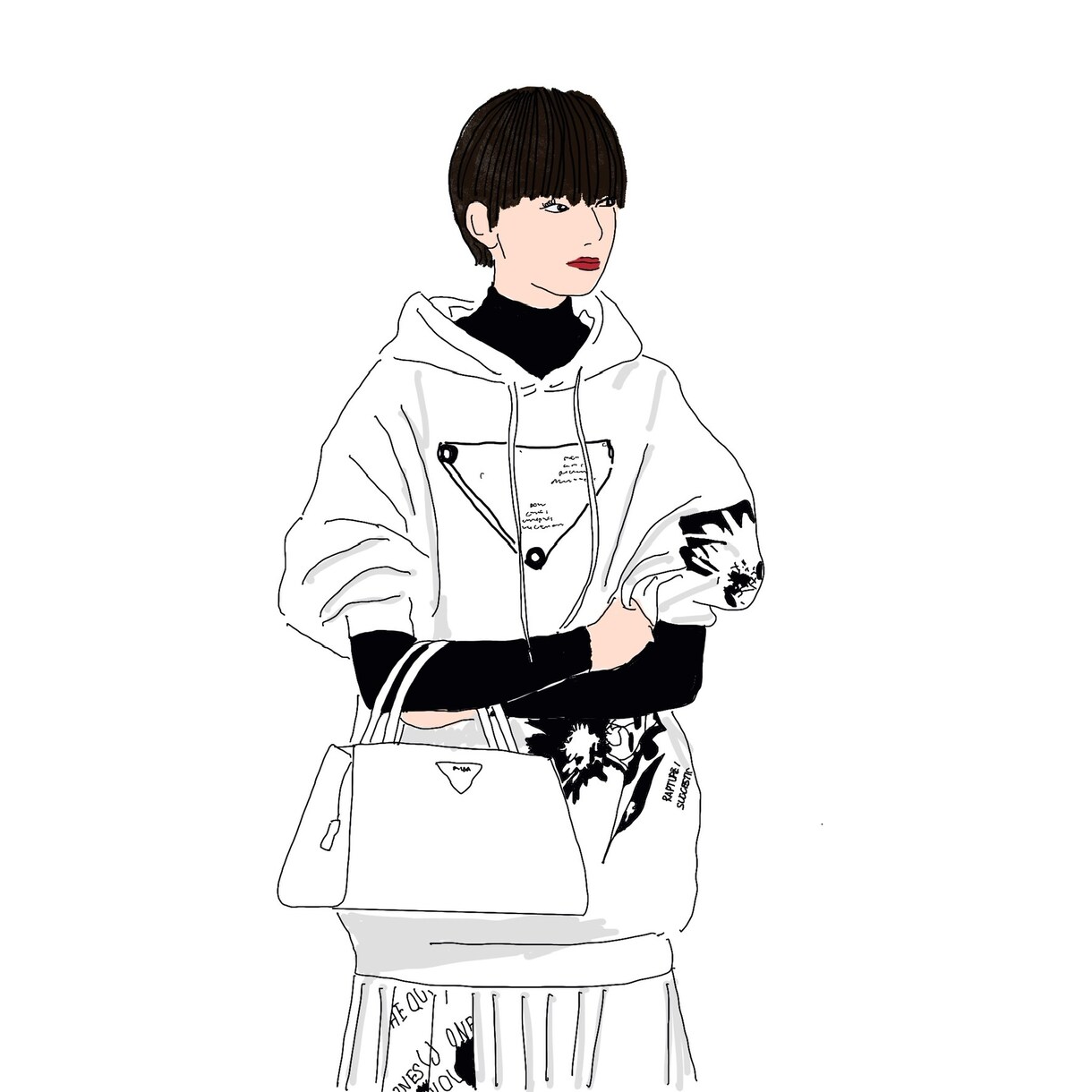 シンプルおしゃれなイラスト描きます 写真からそのまま切り取ってお洒落なイラストにします♪ イメージ1