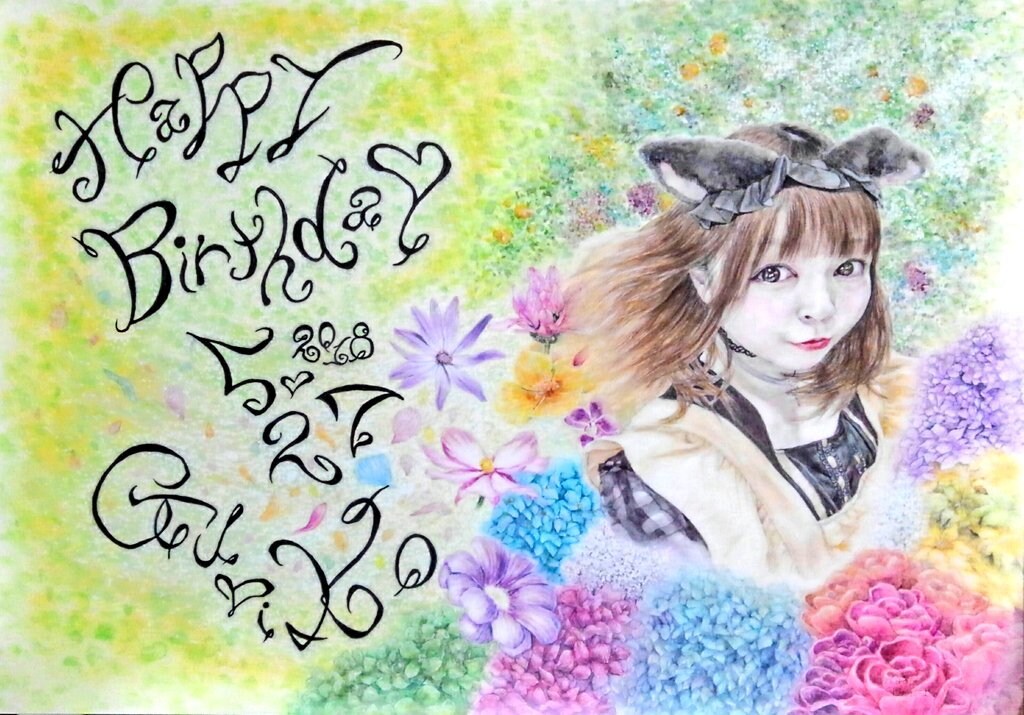 メイドさんコンカフェキャストさん似顔絵お描きします 推しへの誕生日プレゼントなどに似顔絵はいかがですか? イメージ3