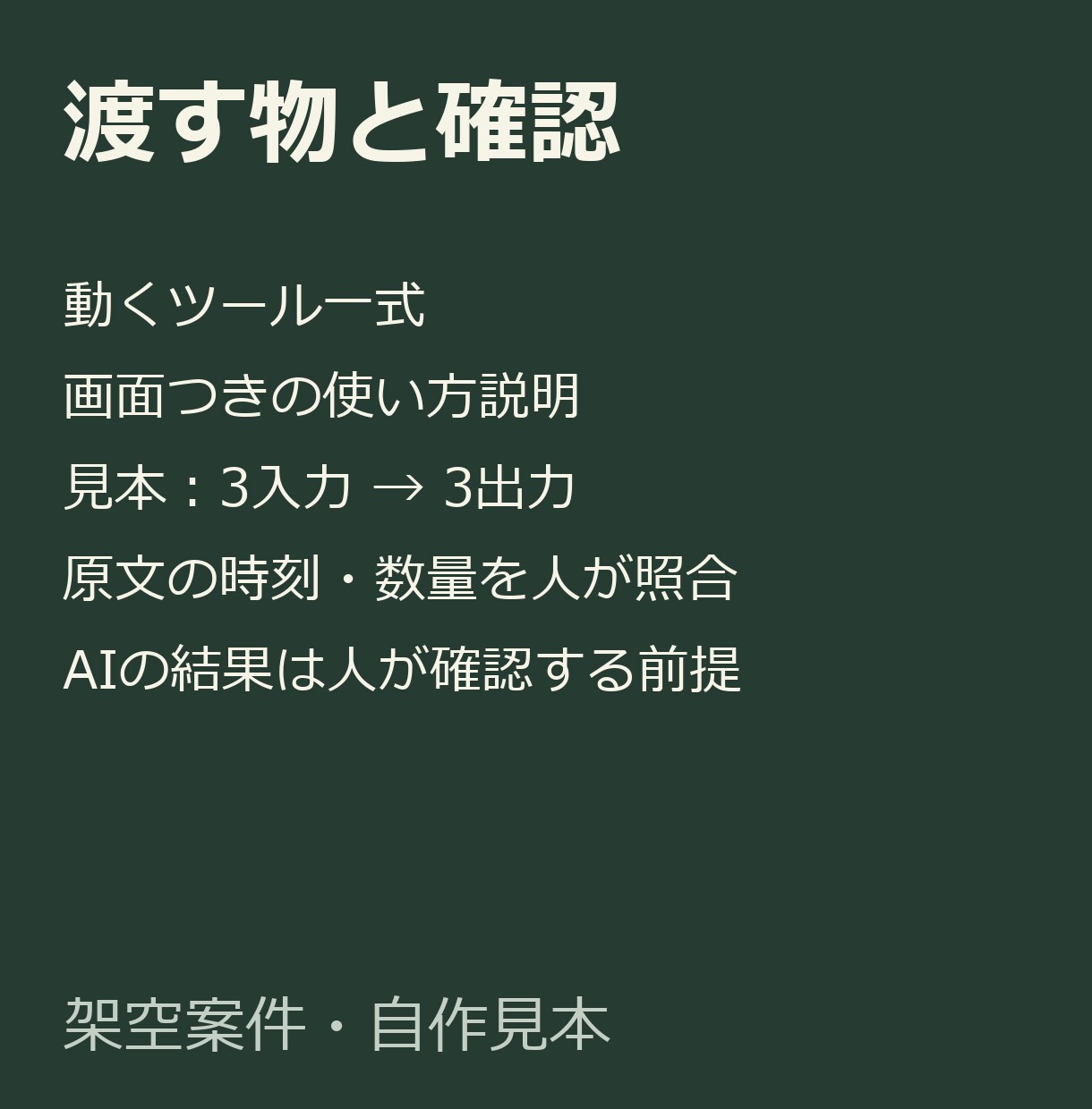 動画・音声・書類の自動化ツールを作ります 繰り返す作業を一つに絞って、見積りから開発 イメージ4