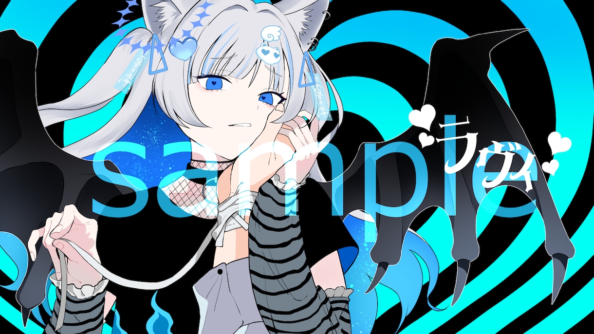イラスト制作いたします 歌ってみた/立ち絵/ＳＮＳアイコン イメージ4