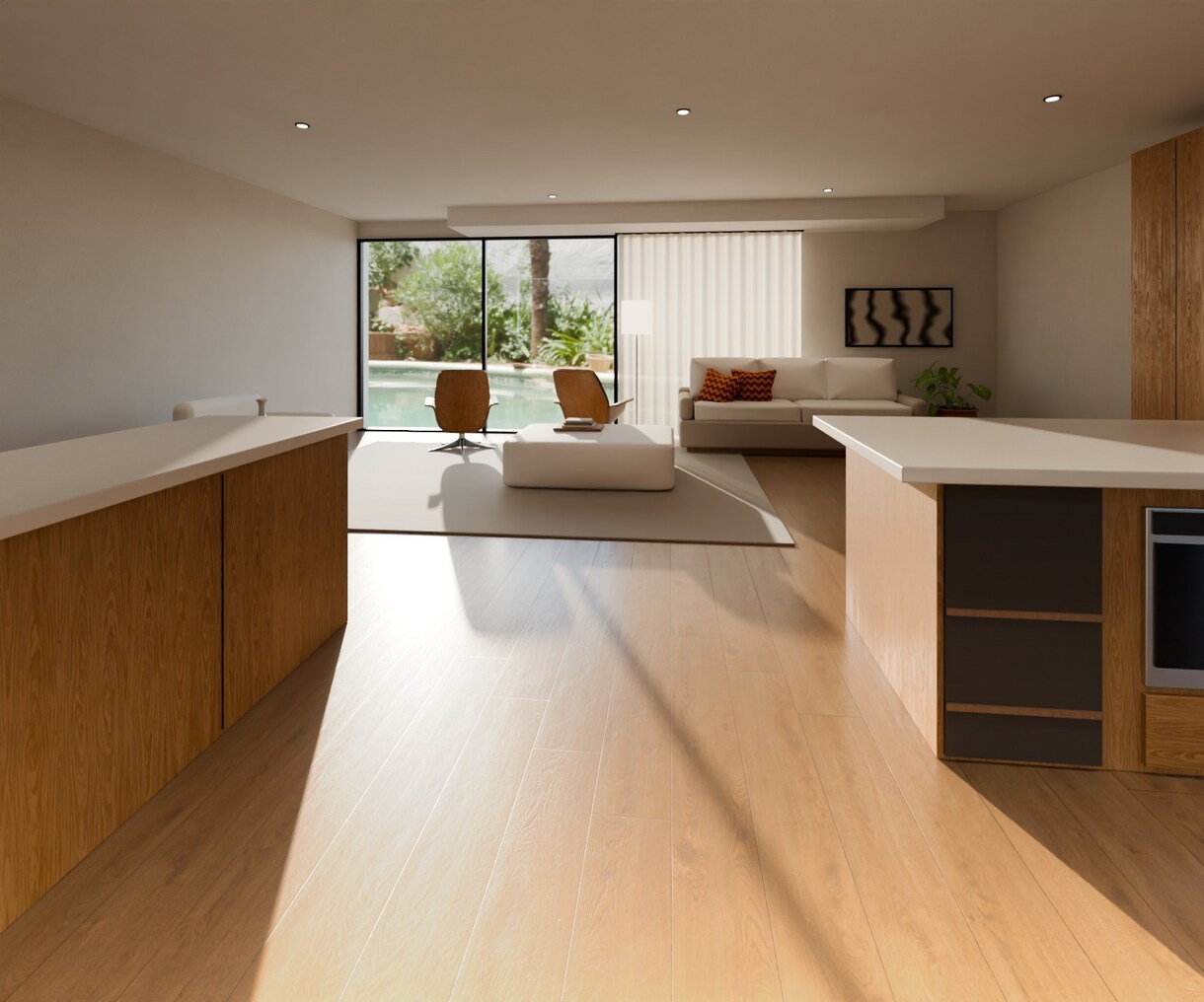 住宅のリアルな3DCG内観パースを制作します 住宅のリアルな3DCG内観パースが必要な方用です。 イメージ4