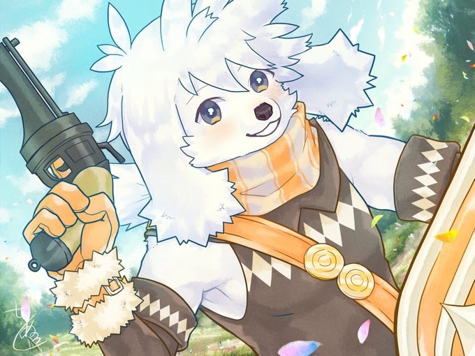 獣人・ケモノ特化/SNS・動画イラスト描きます TRPGやMVにも！　厚塗り・マーカー調の一枚絵 イメージ4