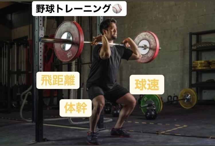 現役トレーナーが野球トレーニングを教えます 球速・飛距離・体幹に悩んでいる方、トレーニングで解決します！ イメージ1