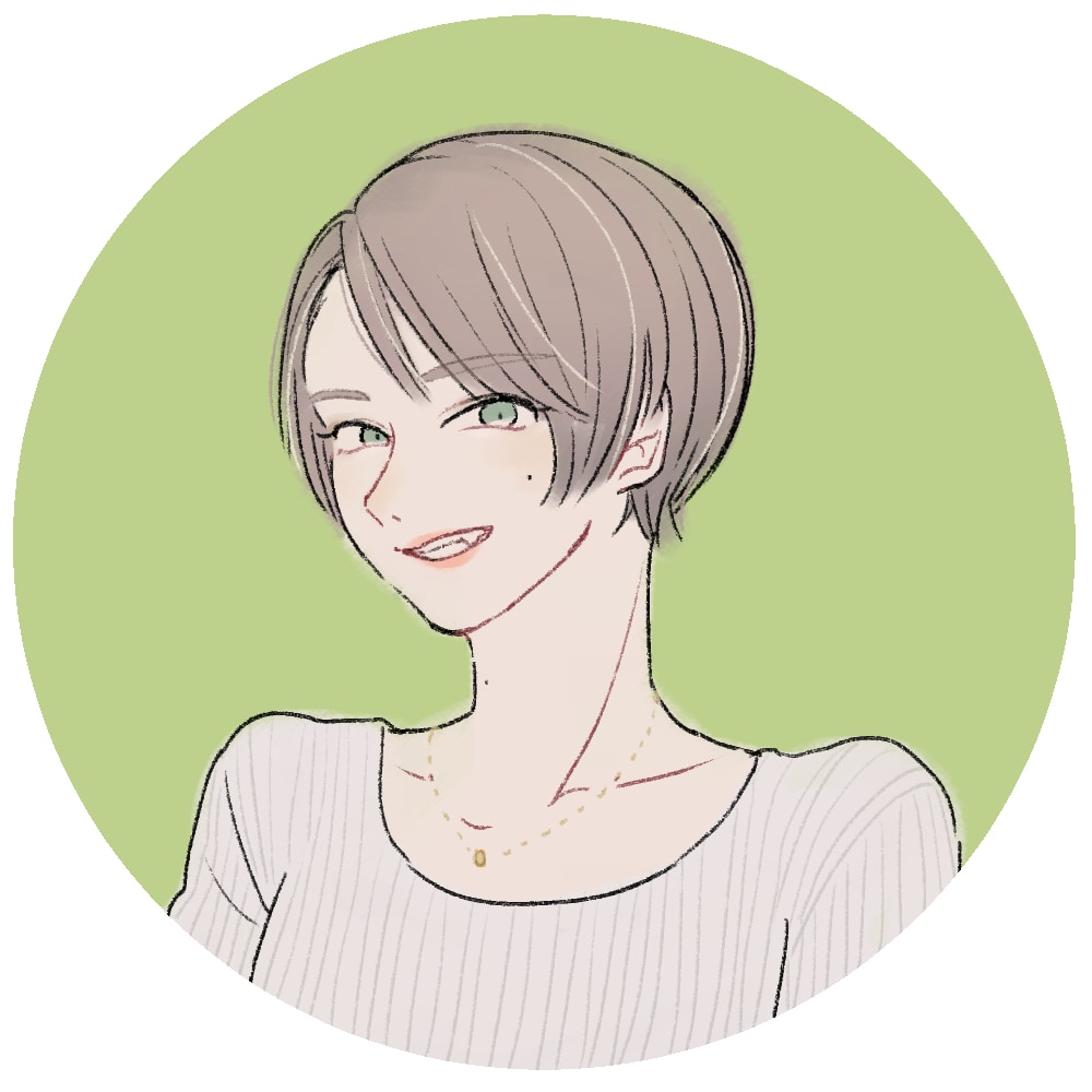 ふんわり、シンプルでおしゃれなイラスト作成します イメージイラスト、似顔絵アイコンなどに！全身も可能です。 イメージ3