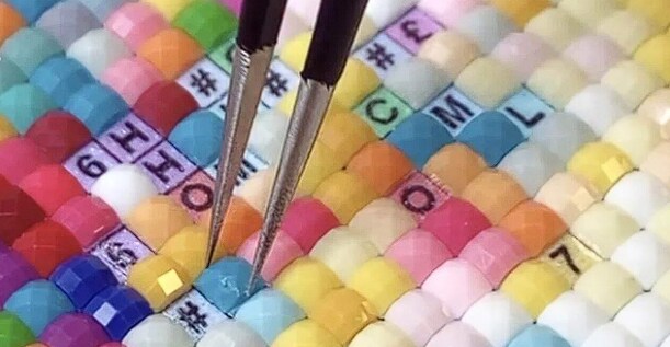 ダイヤモンドアート作成代行いたします 普段趣味でやっているので得意です。 イメージ1