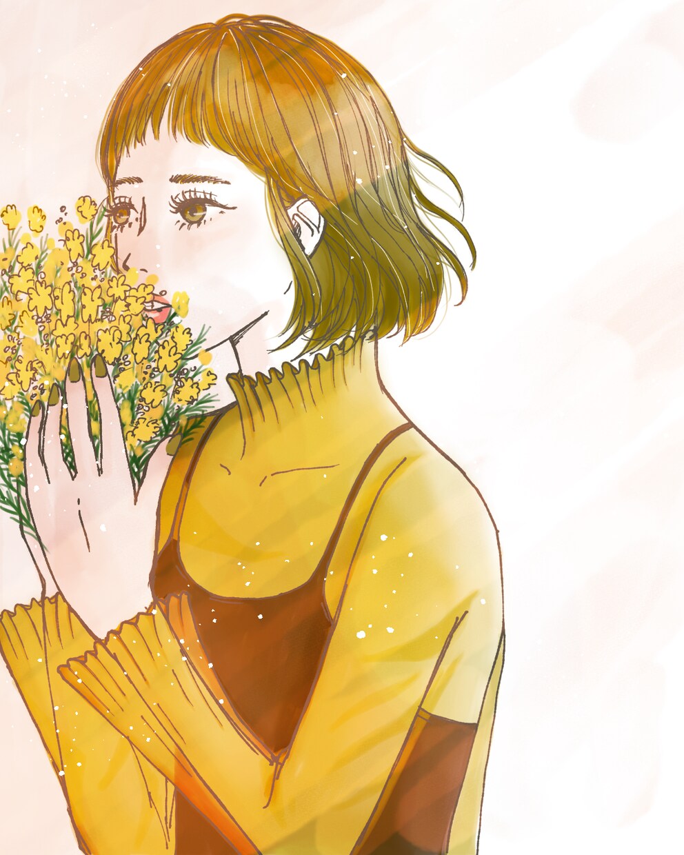 条件付割引！女性向けおしゃれなイラスト作成します 商用OK/アイコンや挿絵など仕事につながるイラストを提供 イメージ5