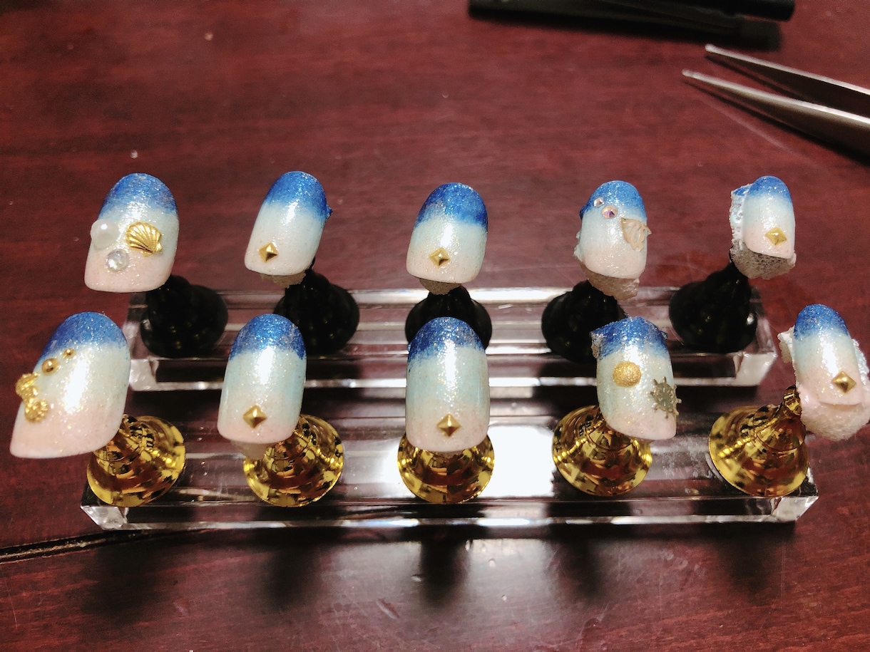 あなただけのネイルチップを作りますます 世界で一つだけのネイルチップを作ります。 イメージ2
