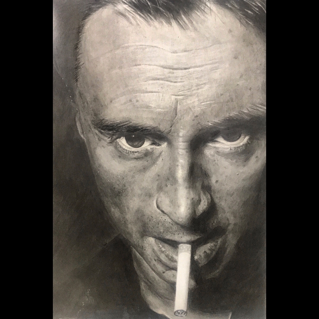 写真からリアルな似顔絵を鉛筆画で描きます リアル鉛筆画・精密描写・原画郵送・低価格 イメージ4