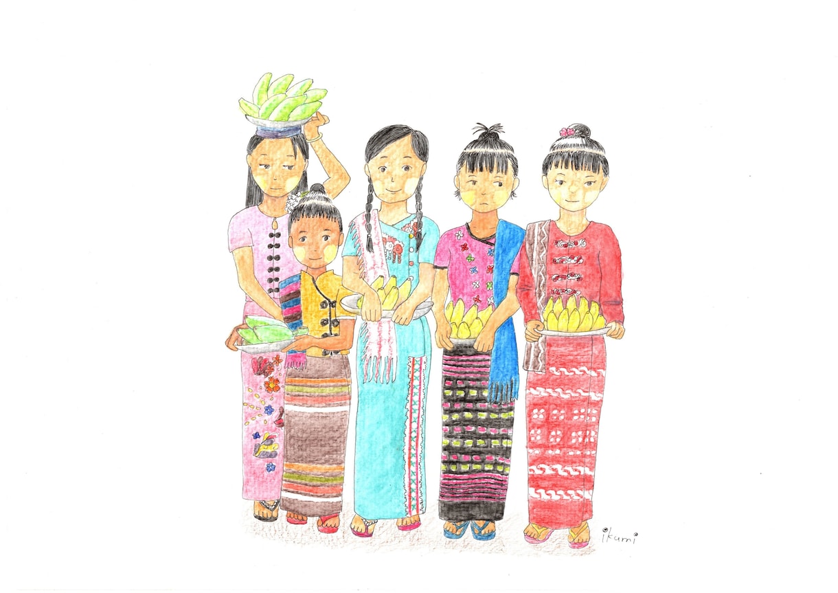 手描きの水彩イラスト描きます 生活感溢れる優しく懐かしいイラストが得意です イメージ2
