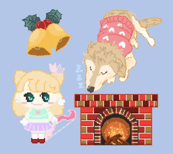 個性的なドット絵を描きます シンプルで使いやすいドット絵をデザインします イメージ3