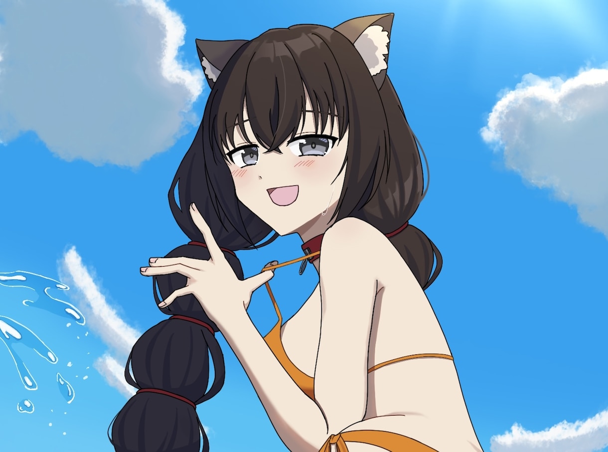 イラスト全般描きます アイコン・立ち絵・1枚絵など、なんでもご相談ください！ イメージ1