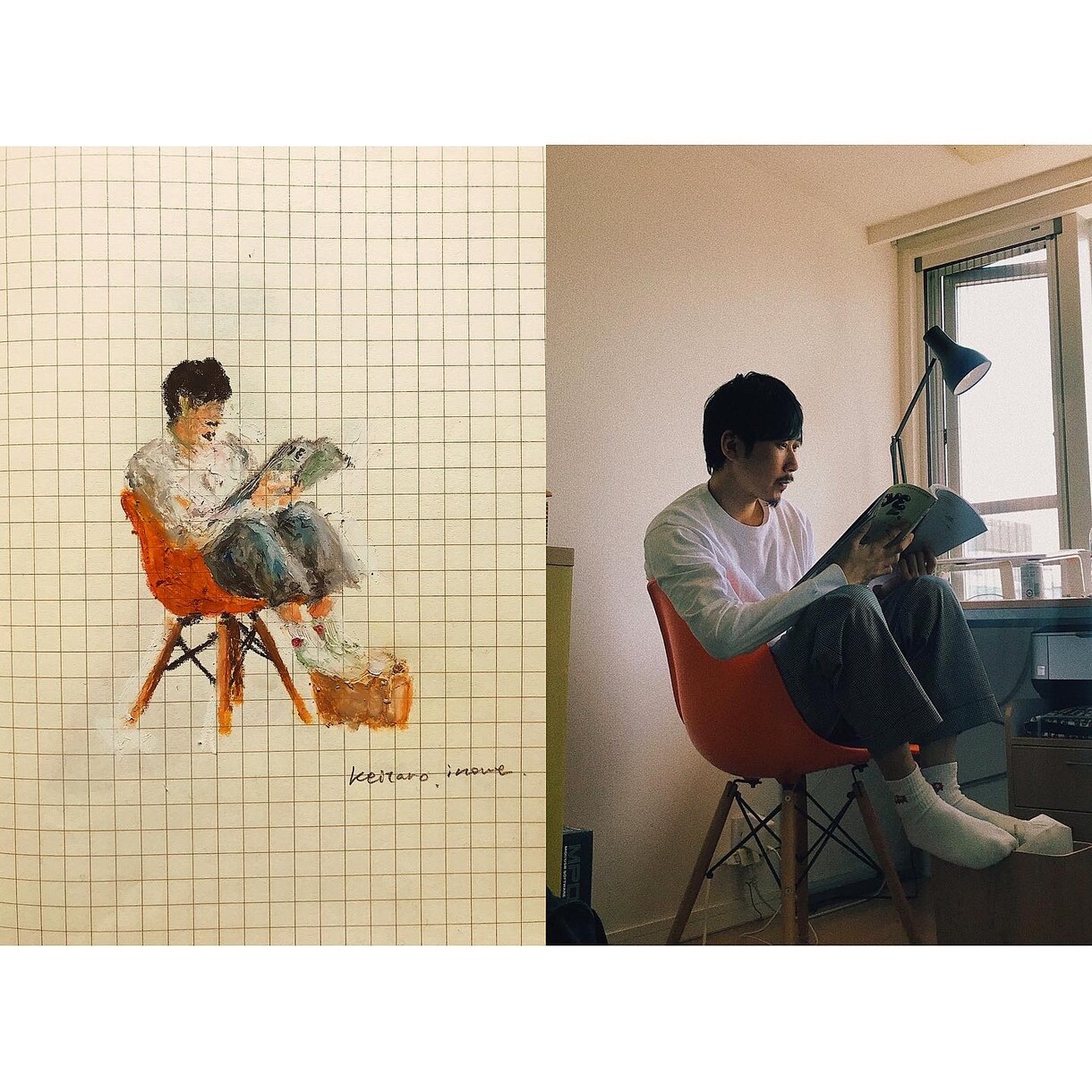 LINEやInstagram等のアイコン作ります ご自身のお写真から油絵のようなイラストに☺︎ イメージ4