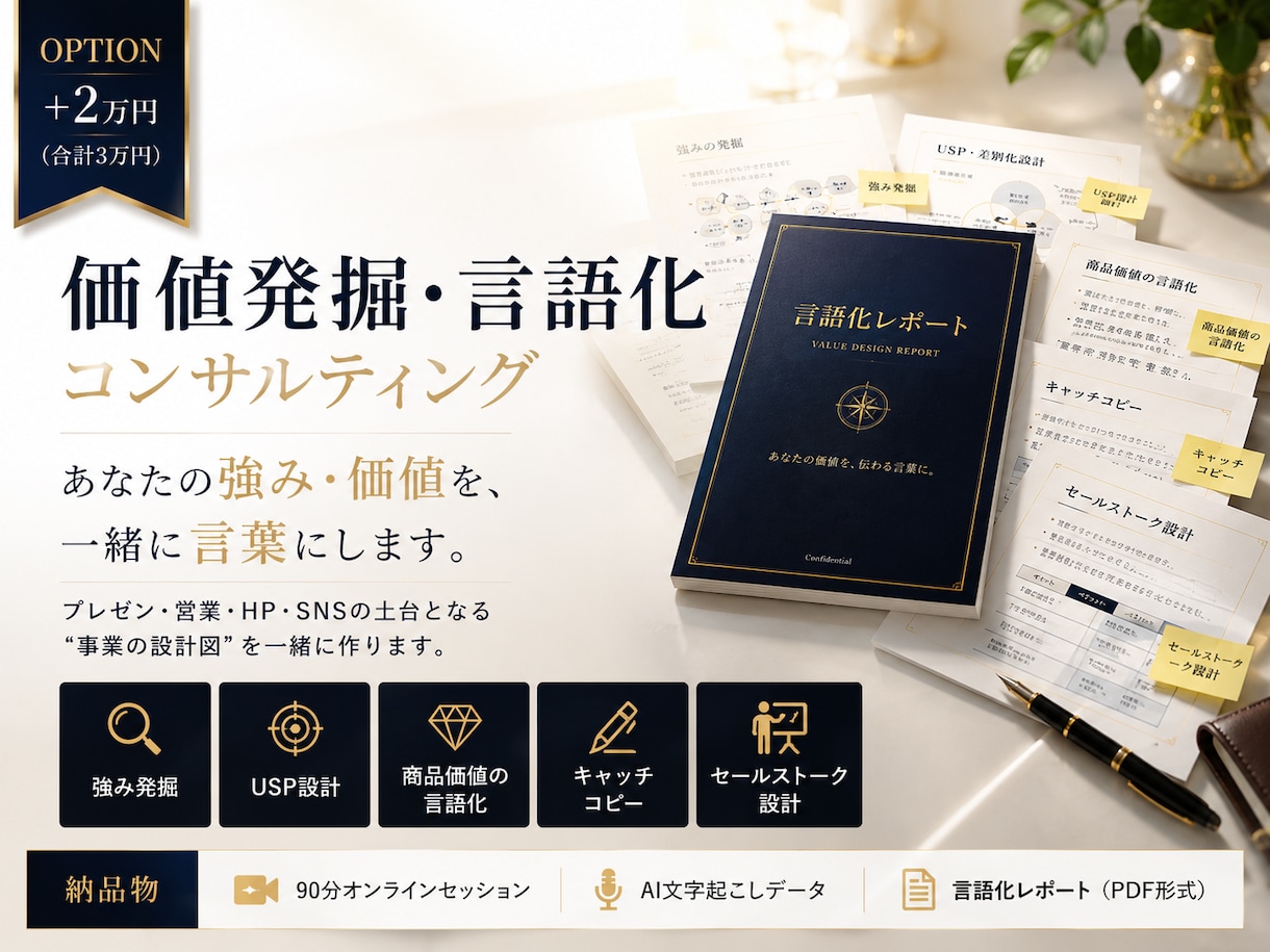 プレゼン資料のコンサルします プレゼン資料作成のプロが、あなたの資料の改善点を的確に指導！ イメージ4