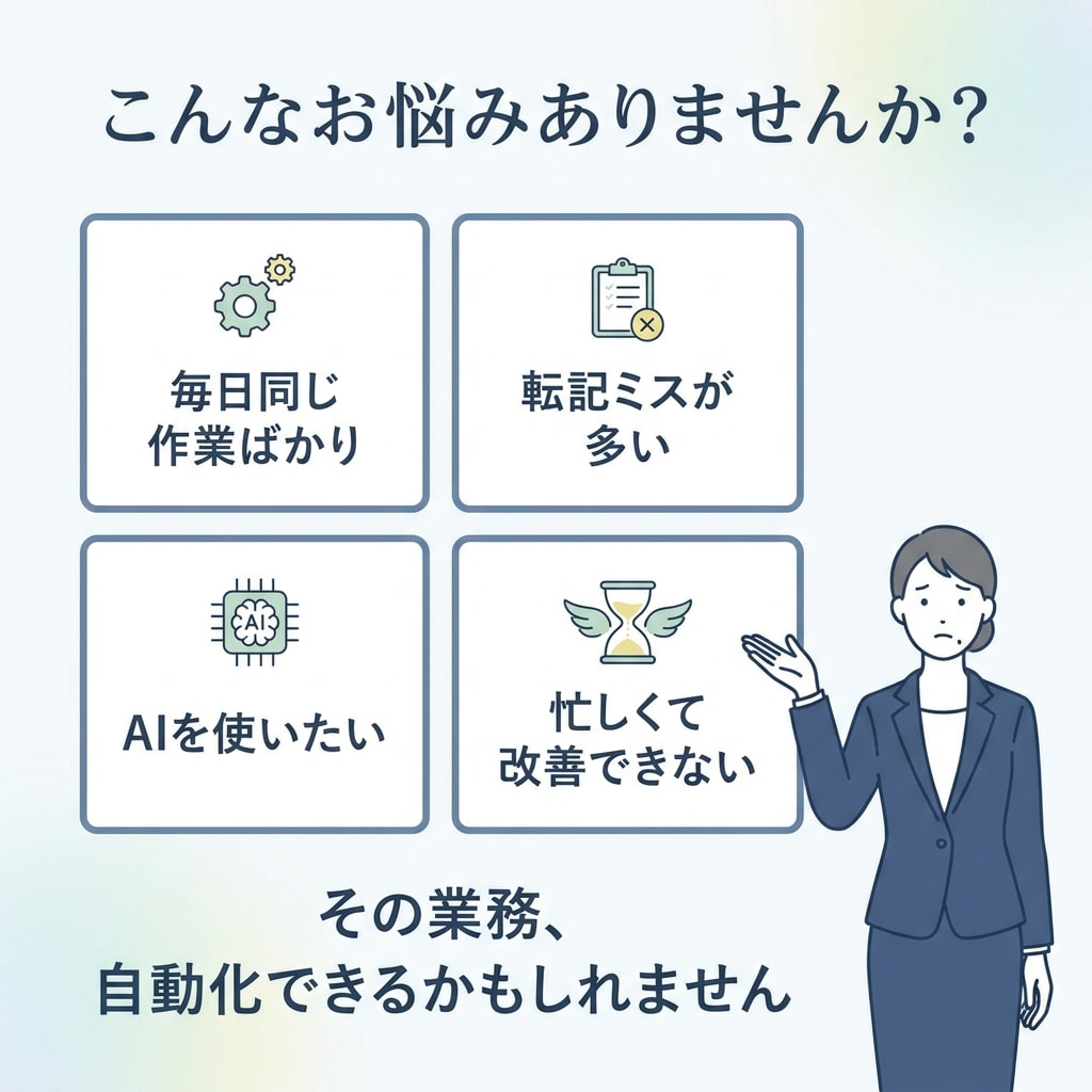 実務目線でAIで業務自動化します 作って終わらせない、実務目線の自動化と運用設計 イメージ2