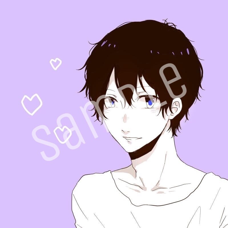 お試し1000円！オリジナルアイコン描きます SNS用のアイコンにいかがですか？ イメージ2