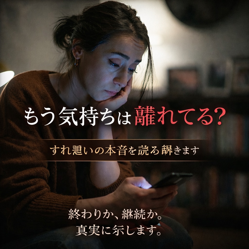 あの人との関係は続くか終わるか占います 曖昧な関係の未来と彼の本音を読み解く イメージ2