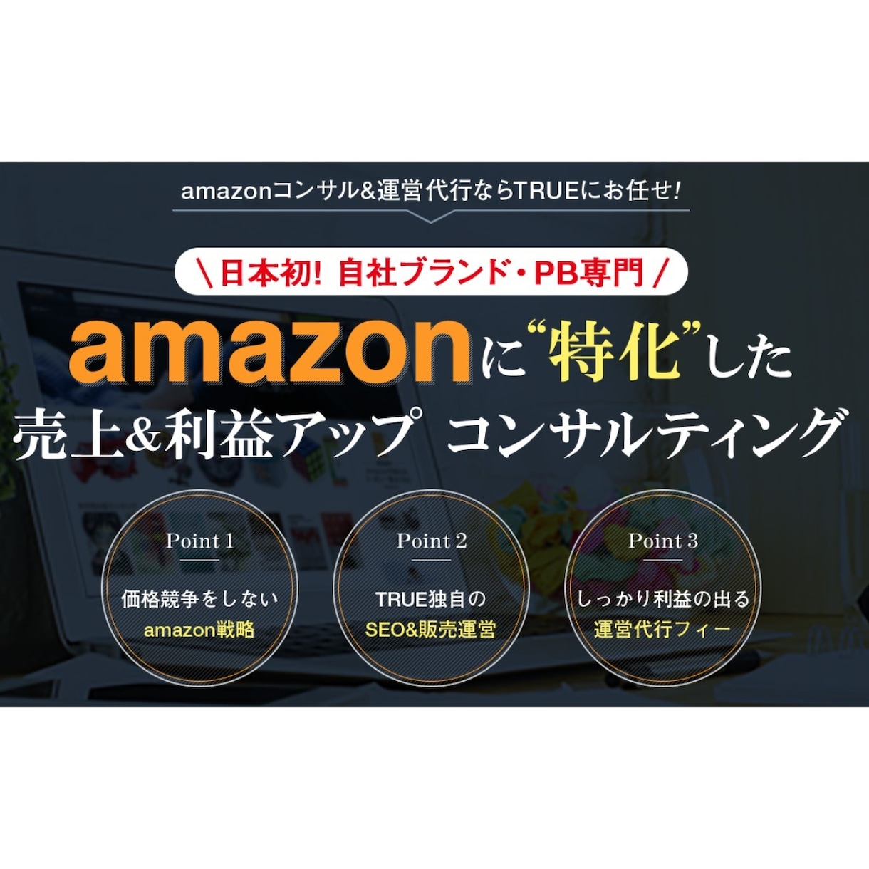 amaznoの運営代行を行います 日本初PB商品に特化した運営代行サービス 月額１０万円～ イメージ1