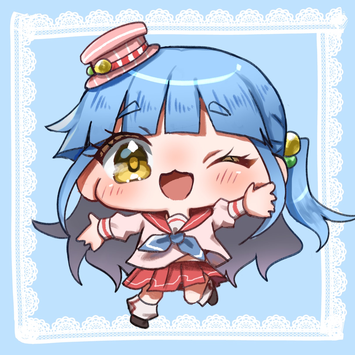 かわいいミニキャライラスト描きます SNSアイコン、動画サムネ、動画用などにどうぞ！ イメージ1